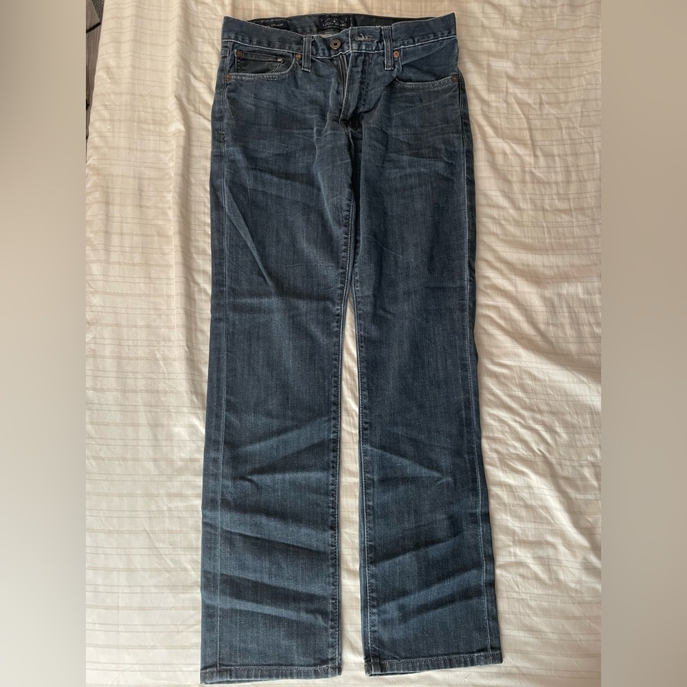 Lucky brand 28-30 skinny jeans blue used